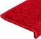 vidaXL - Trapmatten - 15 - st - 65x21x4 - cm - rood