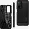 Spigen Rugged Armor - Soft Case - Schokbestendig en krasbestendig - Zwart