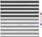 vidaXL - Zebra - rolgordijn - 165x100 - cm - stofbreedte - 160,9 - cm - zwart