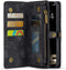 Caseme Geschikt voor iPhone 16 Plus hoesje - Vintage 2 in 1 portemonnee - Zwart