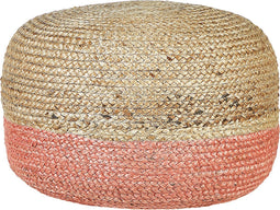 DUKI - Poef - Roze - 50 cm - Jute