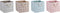 Decoratieve Doos DKD Home Decor Polyester EVA (30 x 30 x 30 cm) (4 Stuks)