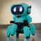 Tobbie de Robot - Educatieve bouw- en speelrobot - Follow Me & Explore - Blauw
