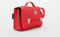 Own Stuff Lederen Kleuterboekentas - Cherry red - Boot - Boekentas - Kleuter