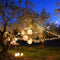 LUMI GARDEN Yogy Zonne-lichtslinger op zonne-energie - warm wit licht op zonne-energie - 200 LED - 1700 cm