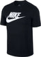 Nike Sportswear Icon Futura T-Shirt - Heren - Regular fit - Zwart (S)