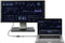 Renkforce RF-5397866 - USB-C naar DisplayPort Adapterkabel - 8K UHD - Zilver Zwart