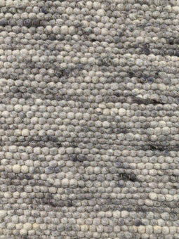 Carlotta 33 Vloerkleed - 200x300 - Rechthoek - Laagpolig,Structuur Tapijt - Industrieel - Antraciet, Grijs