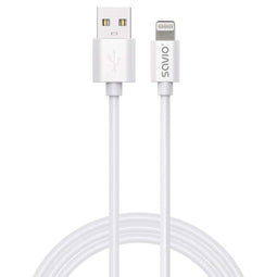 Savio CL-193 - USB-kabel - USB 2.0 2 m USB A USB C/Lightning - Wit