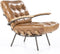 Eleonora Fauteuil Bastiaan Java Leather Cognac
