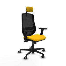 Bureaustoel Piqueras y Crespo D036G2W Geel