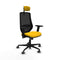 Bureaustoel Piqueras y Crespo D036G2W Geel