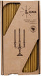 Kaars - Bijenwas - Dun - 25 cm - 60 st.