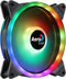 Aerocool AE-CFDUO14 - Ventilator 140mm - RGB LED 1000 rpm - Zwart
