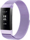 iMoshion Bandje Geschikt voor Fitbit Charge 3 / 4 Maat S - iMoshion Milanees magnetische band - Paars