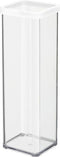 Rotho Premium Can LOFT Voorraadpot - Voorraadbus 10x10x28 cm Transparant / Wit 2000 ml