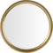 J-Line bord Decoratief - glas - goud/transparant