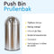 BRASQ Push Bin - Prullenbak 30 Liter - RVS met uitneembare binnenemmer