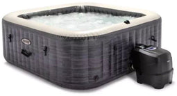 Intex PureSpa Greystone Deluxe 4 persoons spa - Vierkant - WiFi