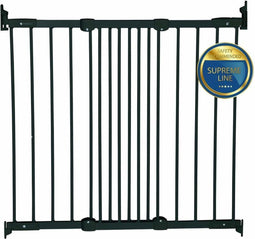 BabyDan Ebba - Deurhekje - Uitschuifbaar 67-105,5cm - Zwart