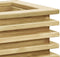 vidaXL - Plantenbak - verhoogd - 50x50x40 - cm - geïmpregneerd - grenenhout