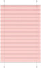 vidaXL - Plissé - rolgordijn - 100x150 - cm - stofbreedte - 99,4cm - polyester - roze