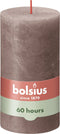 Bolsius - Rustieke Kaars - 4 Stuks - Taupe - 13cm