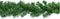Everlands Dennenslinger/dennen guirlande - groen - 270 x 9,5 cm - PVC - 180 tips