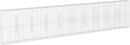 vidaXL - Schanskorf - 1000x50x200 - cm - gegalvaniseerd - ijzer - zilverkleurig