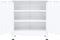 vidaXL - Opbergkast - industrieel - 90x40x100 - cm - staal - wit