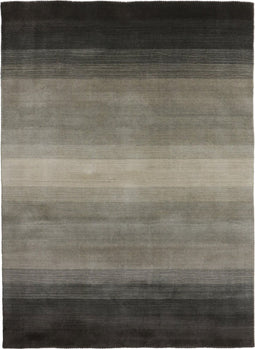 Panorama Natural Grey Vloerkleed - 80x300 - Rechthoek - Laagpolig Tapijt - Modern - Antraciet, Grijs