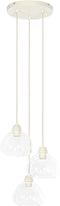 Light & Living Hanglamp Bisho - 3-Lamps - Crème