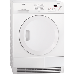 AEG T65270AC - Warmtepompdroger - 8 kg - Vochtsensor - 850mm hoog - 600mm breed - 580mm diep