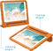 iMoshion Tablet Hoes Kinderen Geschikt voor Huawei MediaPad T3 10 inch - iMoshion Kidsproof Backcover met handvat - Oranje