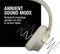 Fresh 'n Rebel Clam Fuse - Draadloze Over-Ear Koptelefoon - ANC en Ambient Sound Mode - Beige