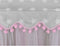 Kruzzel Grote Kindertent Grijs/Roze met Sterrenmotief