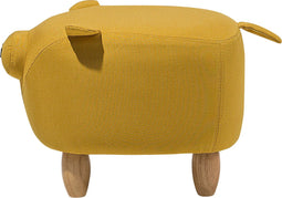 PIGGY - Hocker - Geel - Polyester