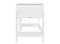 Bopita - Halfhoogslaper 90 x 200 - Rechte Trap - Nordic - Wit