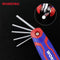 WorkPro Inbussleutel Dop (zeskant) 1.5 mm, 2.0 mm, 2.5 mm, 3.0 mm, 4.0 mm, 5.0 mm, 6.0 mm, 8.0 mm