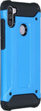 iMoshion Hoesje Geschikt voor Samsung Galaxy M11 / A11 Hoesje - iMoshion Rugged Xtreme Backcover - Lichtblauw