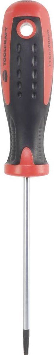 TOOLCRAFT Werkplaats Torx TX-schroevendraaier Grootte T 15 Koplengte: 100 mm DIN ISO 8764