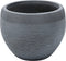 ZAKROS - Bloempot - Grijs - 38 cm - Klei-vezelmengsel