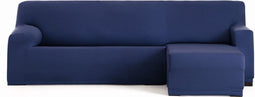 Hoes voor chaise longue met korte armleuning rechts Eysa BRONX Blauw 110 x 110 x 310 cm