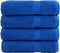 vidaXL - Handdoeken - SOLUND - 4 - st - 600 - g/m² - 50x100 - cm - blauw
