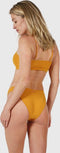 Brunotti Alexissa - Bikini - Bandeau met uitneembare softcups - Geel (Maat 42)