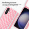 iMoshion Hoesje Geschikt voor Samsung Galaxy S24 Hoesje Met Koord - iMoshion Siliconen design hoesje met koord - Roze / Retro Pink