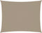 vidaXL - Zonnescherm - rechthoekig - 3,5x5 - m - oxford - stof - taupe