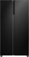 Frilec BONNSBS-630-040CB - Amerikaanse koelkast - 532L inhoud - Zwart