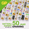GP Alkaline MN21 batterijen - 4 stuks