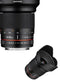 Samyang 20mm F1.8 ED AS UMC - Ultragroothoekobjectief - Handmatig scherpstellen - Four Thirds